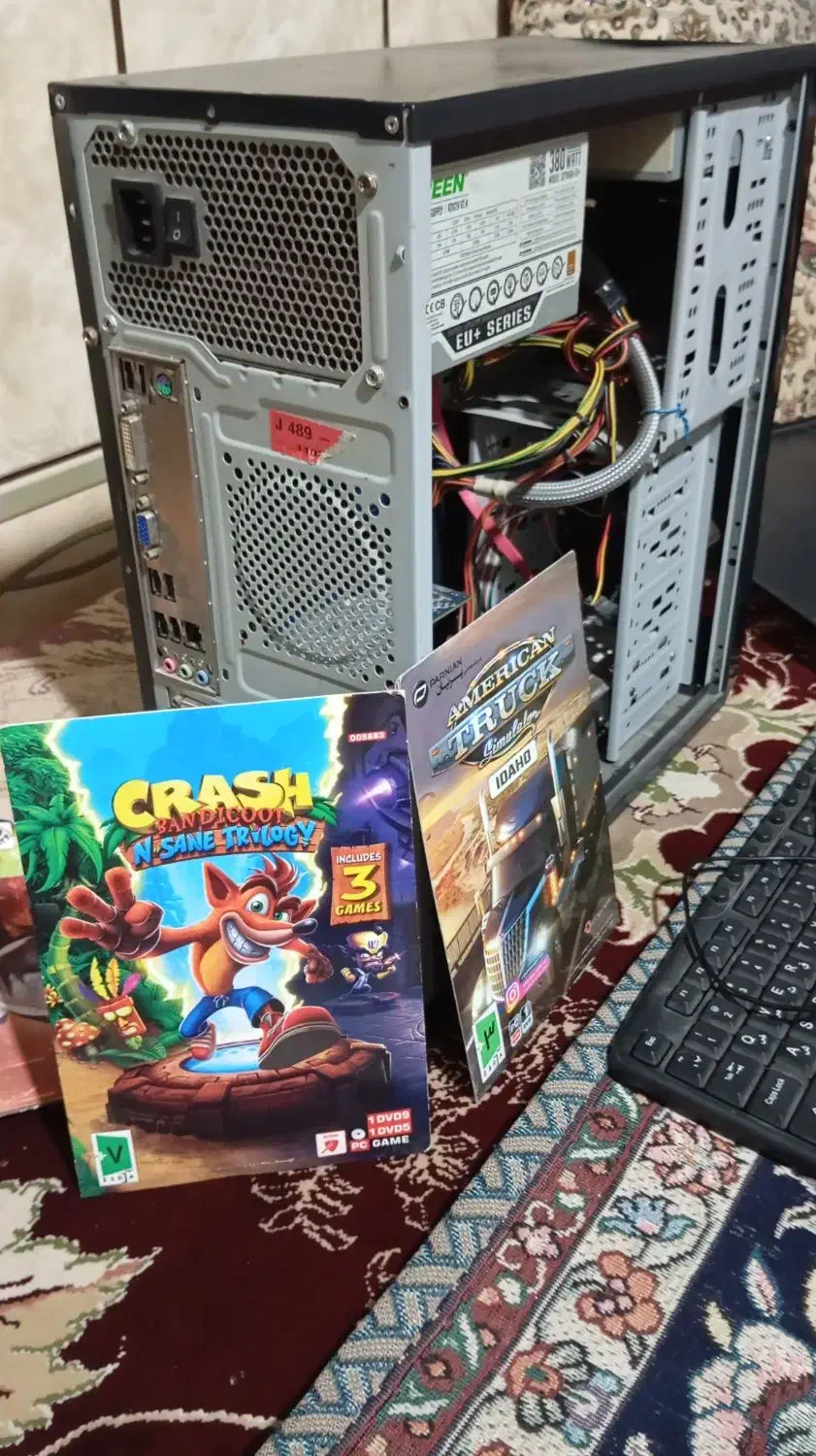 فروش کامپیوتر همراه با بازی|رایانه رومیزی|آق قلا, |دیوار