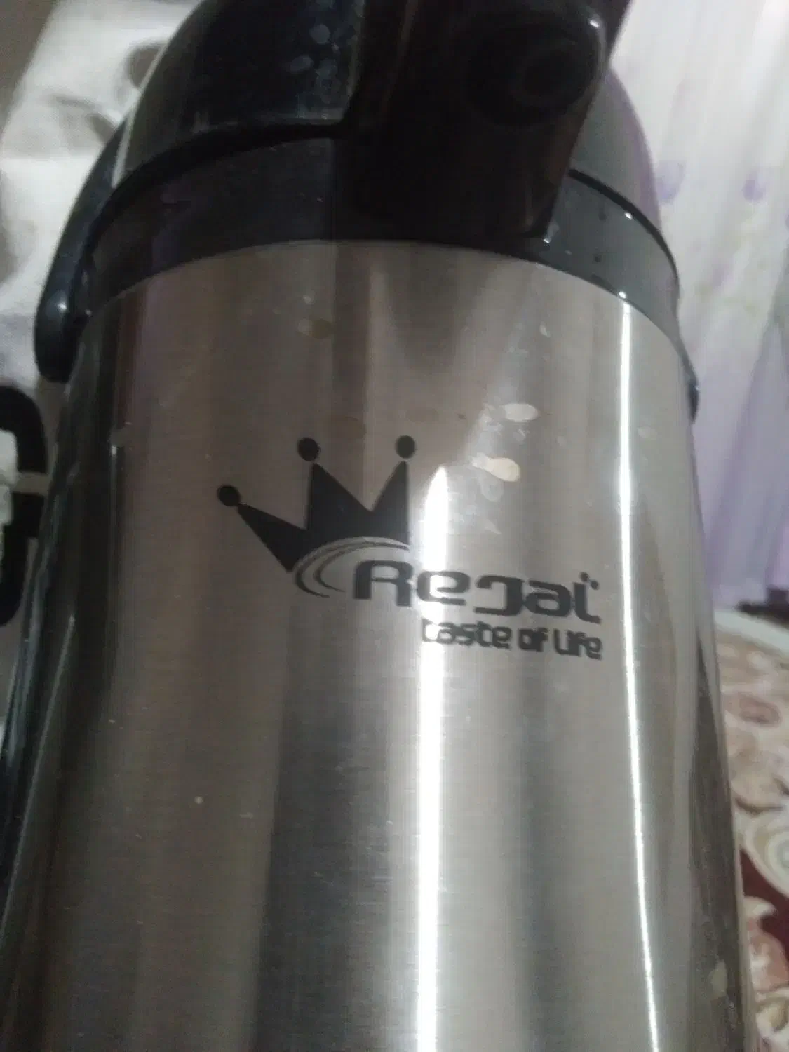 فلاکس۲/۵لیتری پمپی و اصل به شرط|قوری، کتری، قهوهساز دستی|هرسین, |دیوار