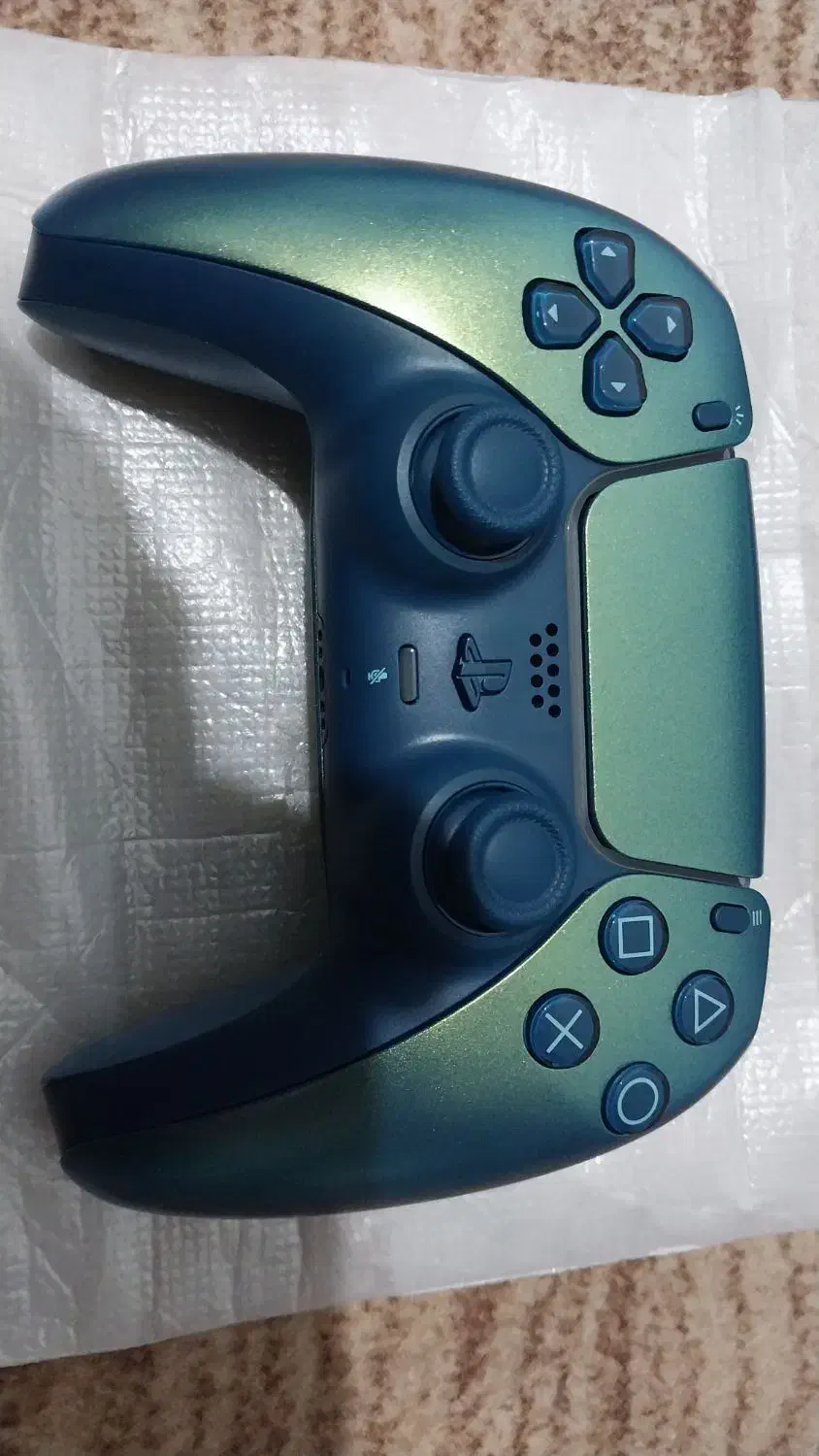 دسته ps5 سبز کله غازی|کنسول، بازی ویدئویی و آنلاین|رشت, منظریه|دیوار