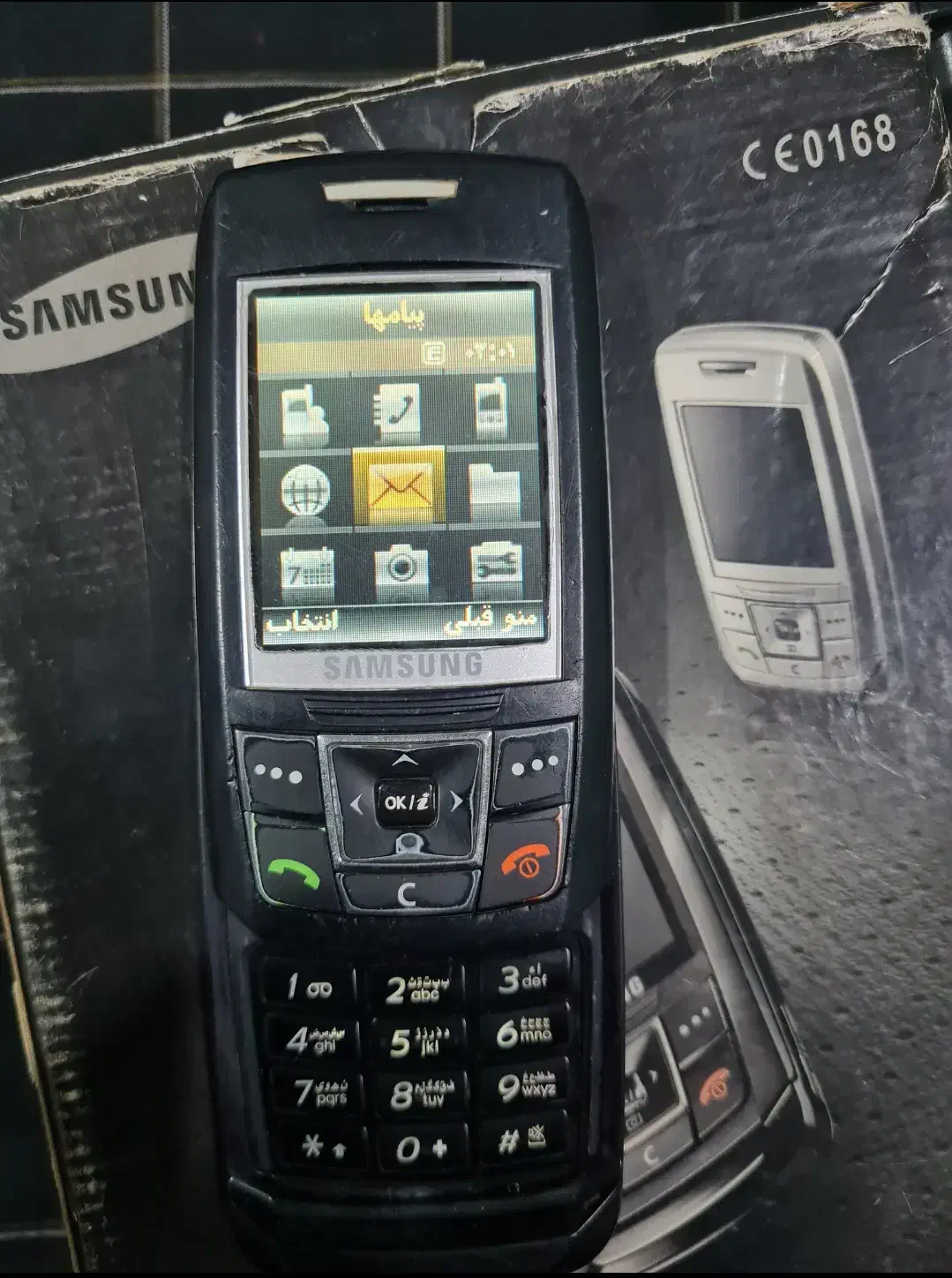 گوشی کشویی سامسونگ E250 اورجینال اصلی|موبایل|سراوان, |دیوار