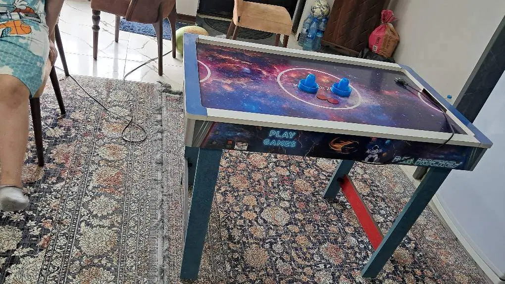 ایرهاکی ایستاده پایه دار برقی مدل کهکشان|اسباببازی بچه|تهران, آهنگران (سراسیاب دولاب)|دیوار
