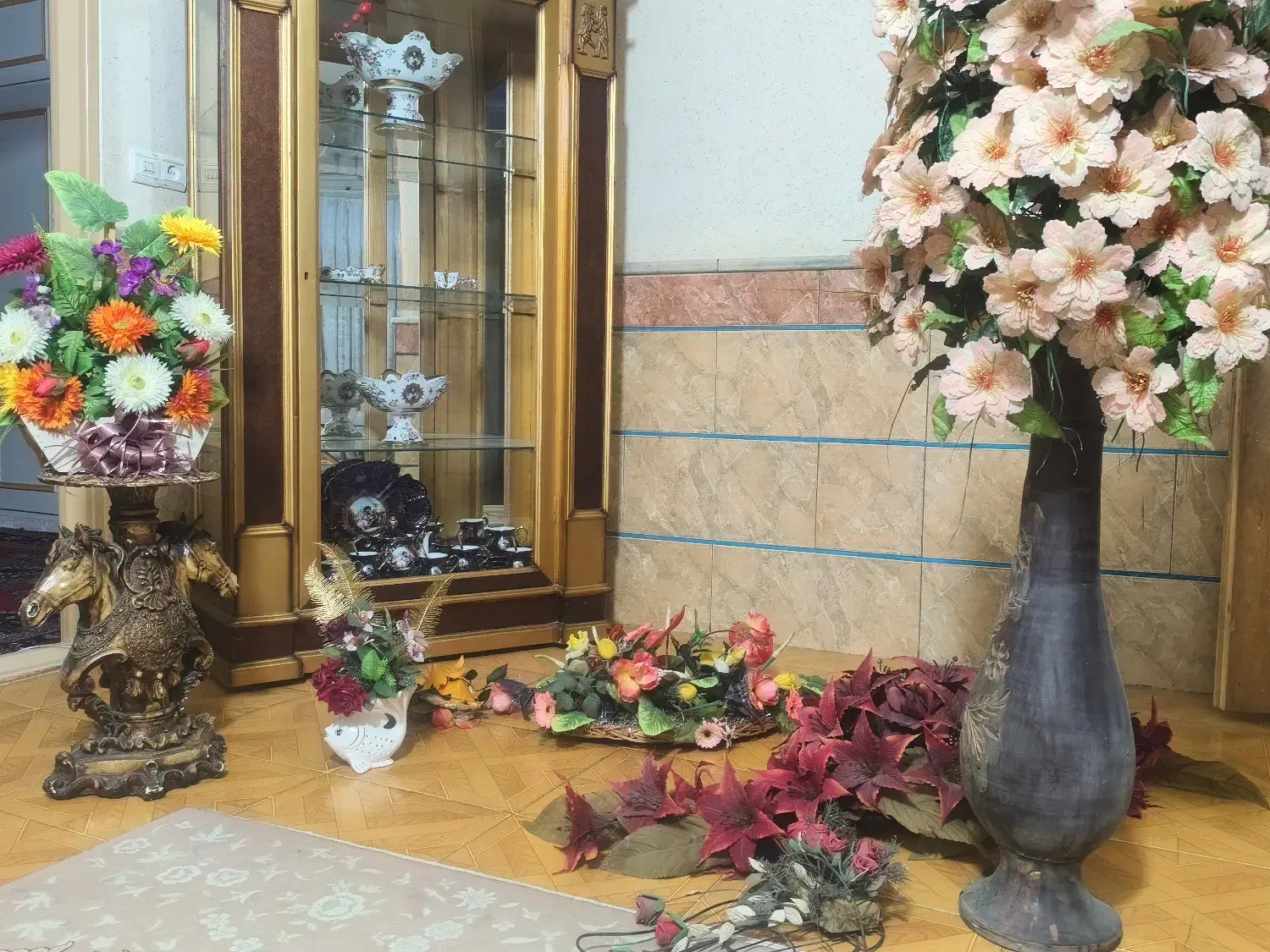 گل مصنوعی|گل مصنوعی|اقبالیه, |دیوار