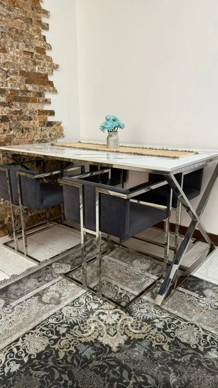 میز ناهار خوری ۴نفره|میز و صندلی غذاخوری|اندیشه, اندیشه فاز ۵|دیوار