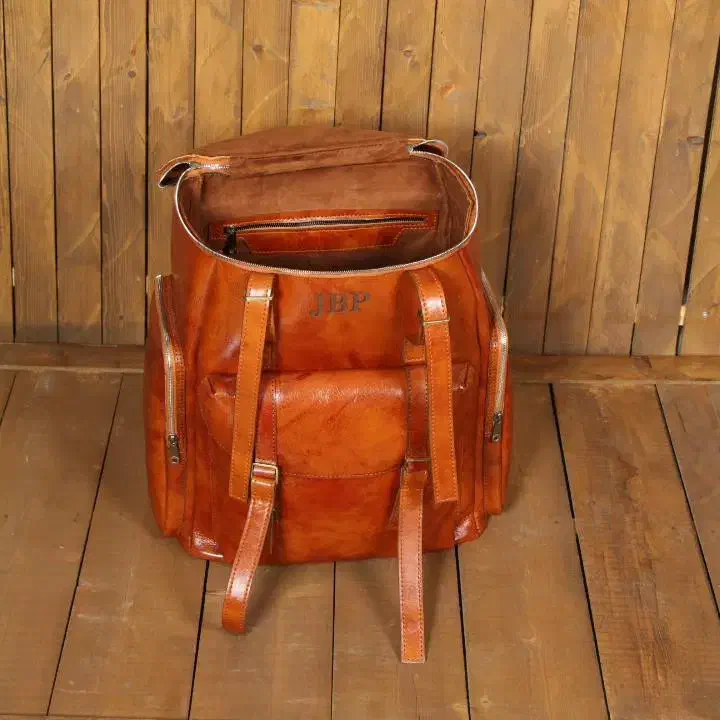 کوله پشتی چرم گاوی|کیف، کفش، کمربند|کرمانشاه, |دیوار