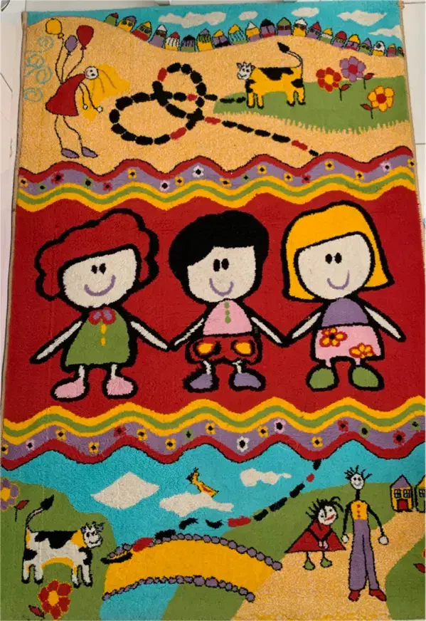 فرش کودک|فرش|بجنورد, |دیوار