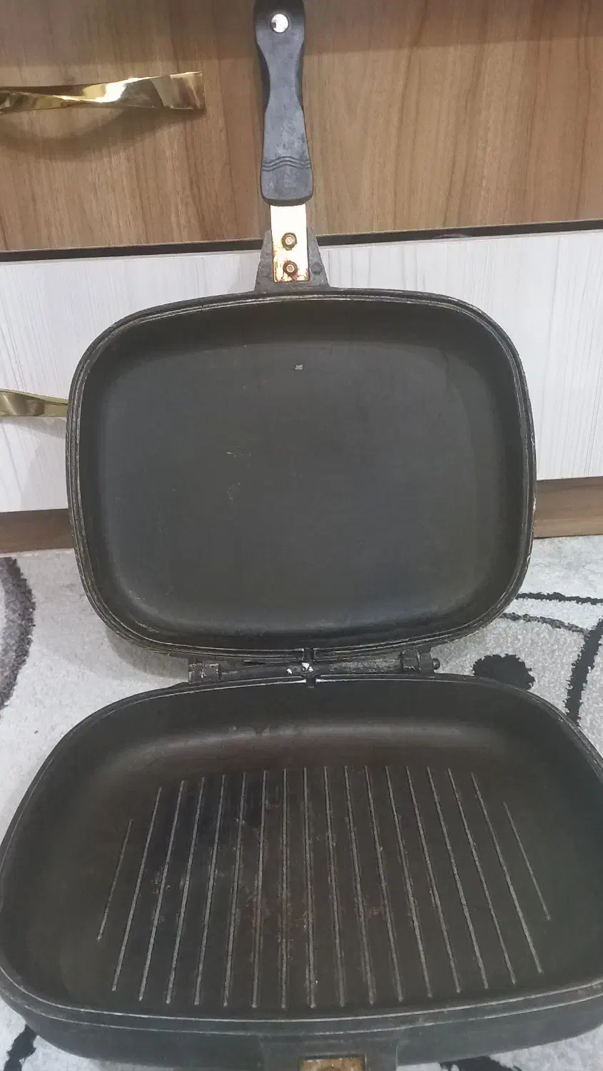 تابه دوطرفه|ظروف پختوپز|کاشمر, |دیوار