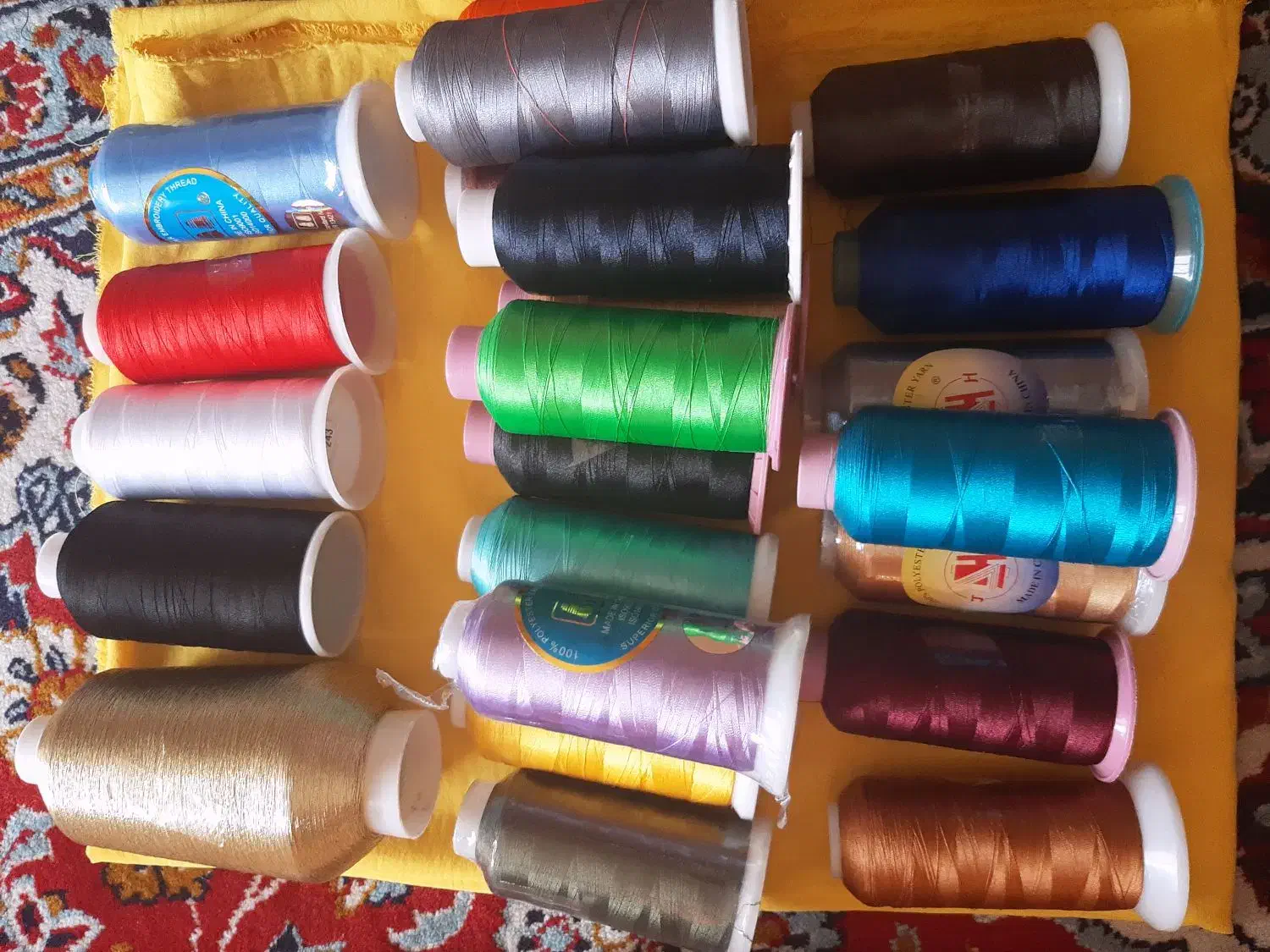 نخ گلدوزی|لوازم خیاطی و بافتنی|تهران, شکوفه|دیوار