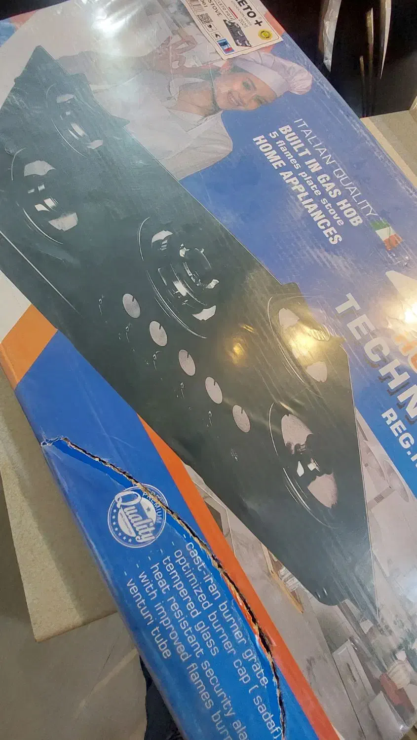 گاز صفحه ای تکنو ون techno van|اجاق گاز و لوازم برقی پختوپز|چالوس, |دیوار