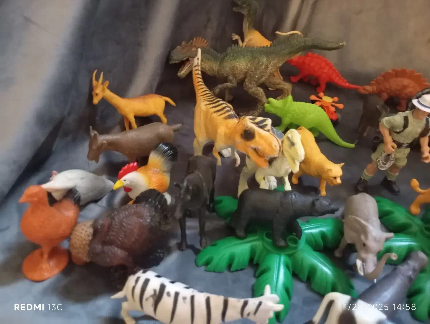 ست حیوانات ۴۱ تیکه در حد نو|اسباب‌‌بازی|تهران, سهروردی|دیوار