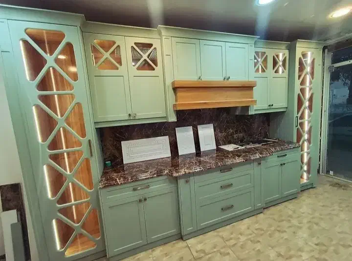 کابینت ام دی اف|کتابخانه، شلف، قفسه‌های دیواری|کرمان, |دیوار