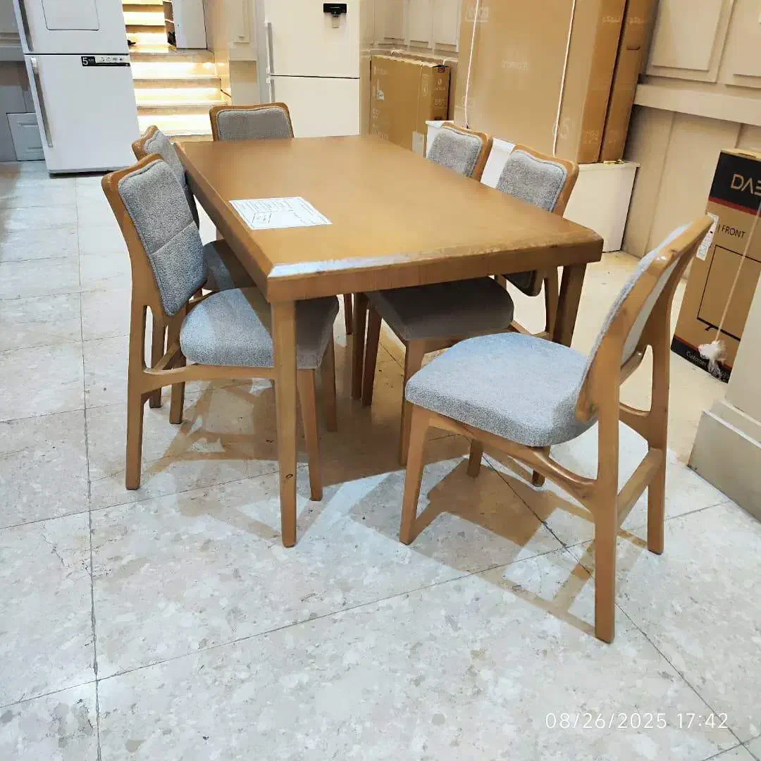 سرویس میز ناهار خوری مدل ملودی 2 تا 8 نفره|میز و صندلی غذاخوری|مشهد, الهیه|دیوار