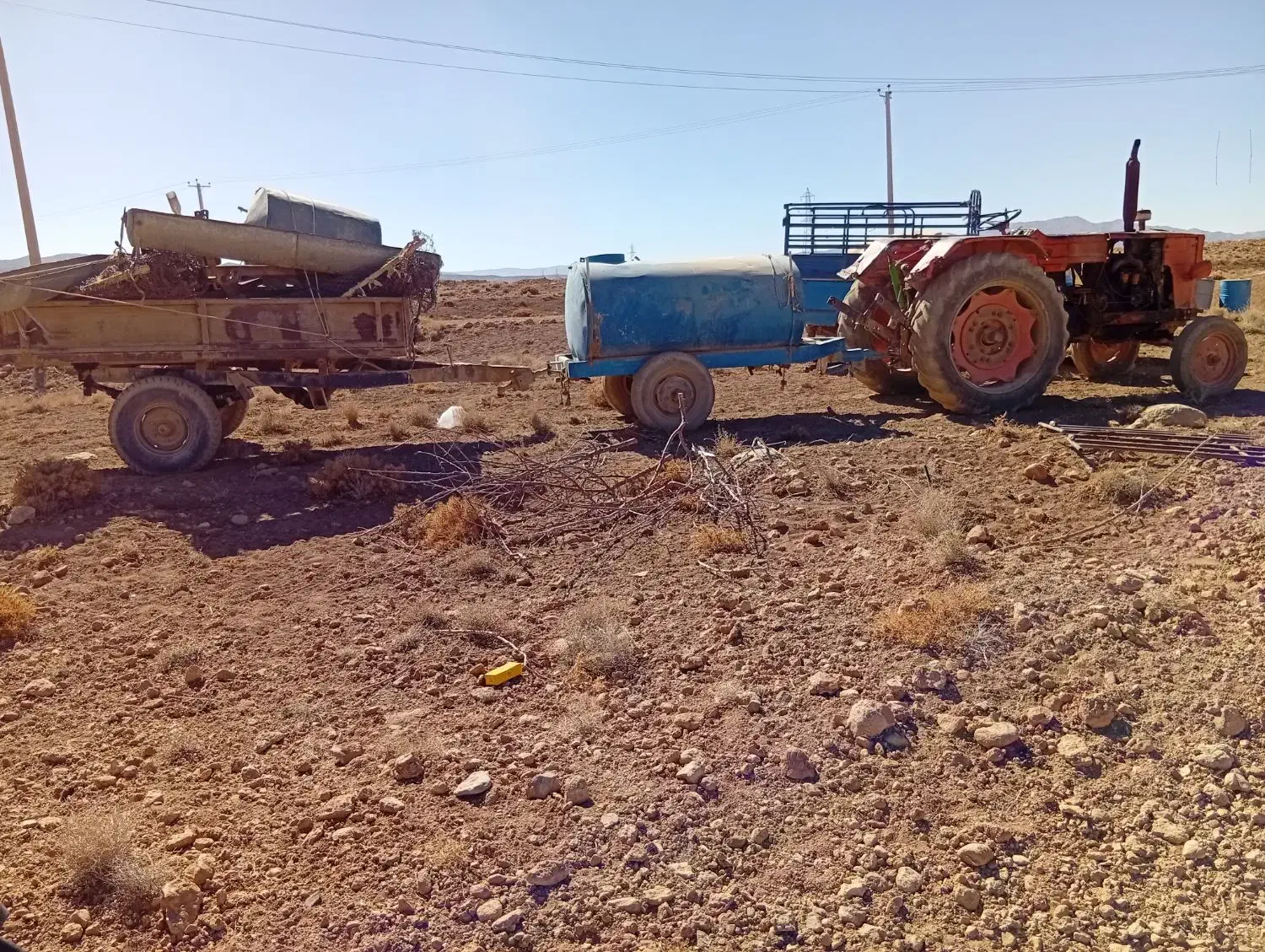 تراکتور رومانی با ادوات|خودرو سنگین|وردشت, |دیوار