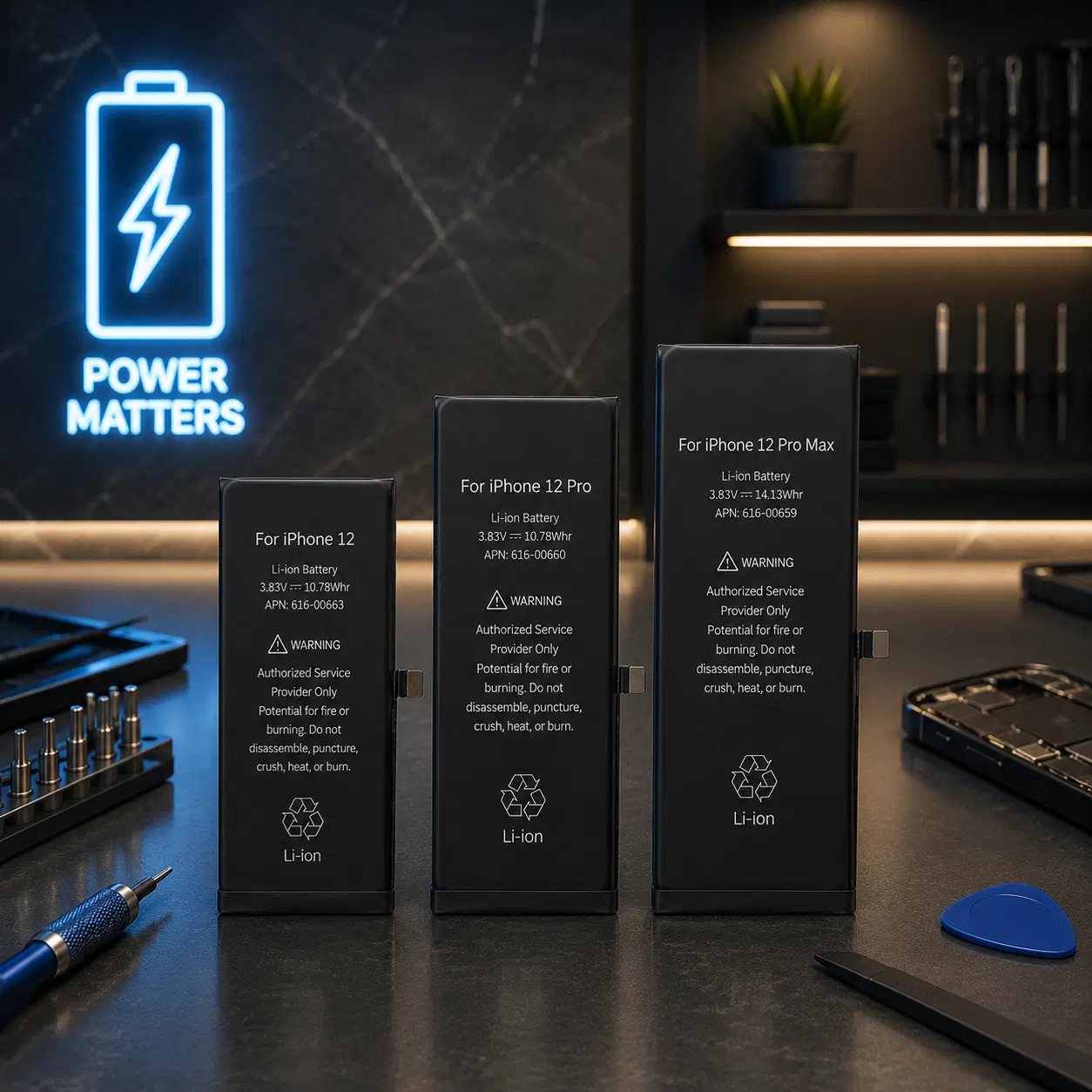 تعویض باتری آیفون12 / 12promax / 12pro|لوازم جانبی موبایل و تبلت|تهران, جمالزاده|دیوار