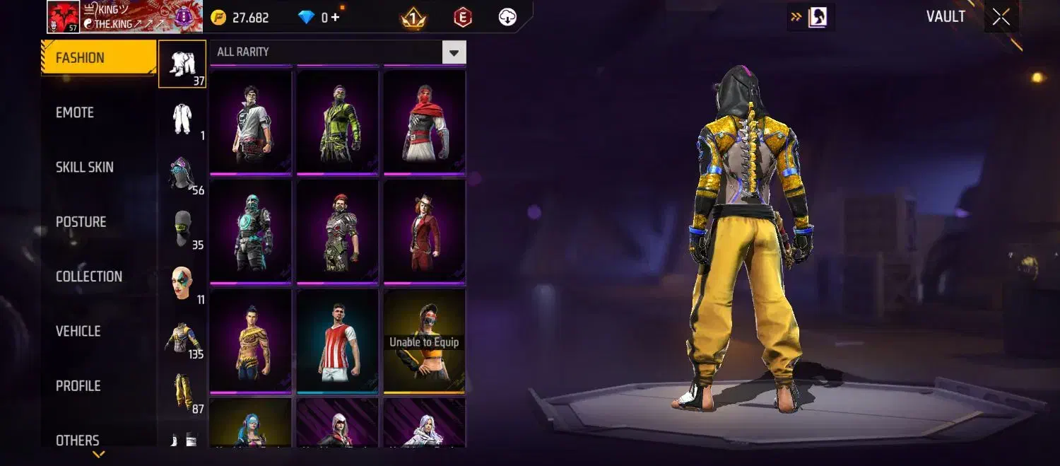 اکانت فریفایر|کنسول، بازی ویدئویی و آنلاین|یاسوج, |دیوار