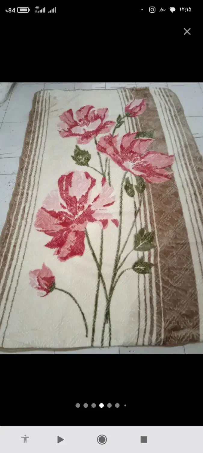 پتوضخیم دونفره ب قیمت درب کارخانه|رختخواب، بالش، پتو|ری, علایین|دیوار