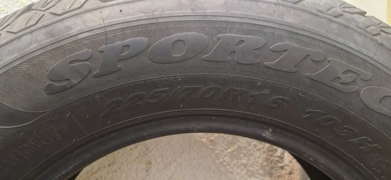 لاستیک۲۲۵/۷۰R۱۶ و۱۸۵/۶۵R۱۵بارز|قطعات یدکی و لوازم جانبی|تهران, حافظیه|دیوار