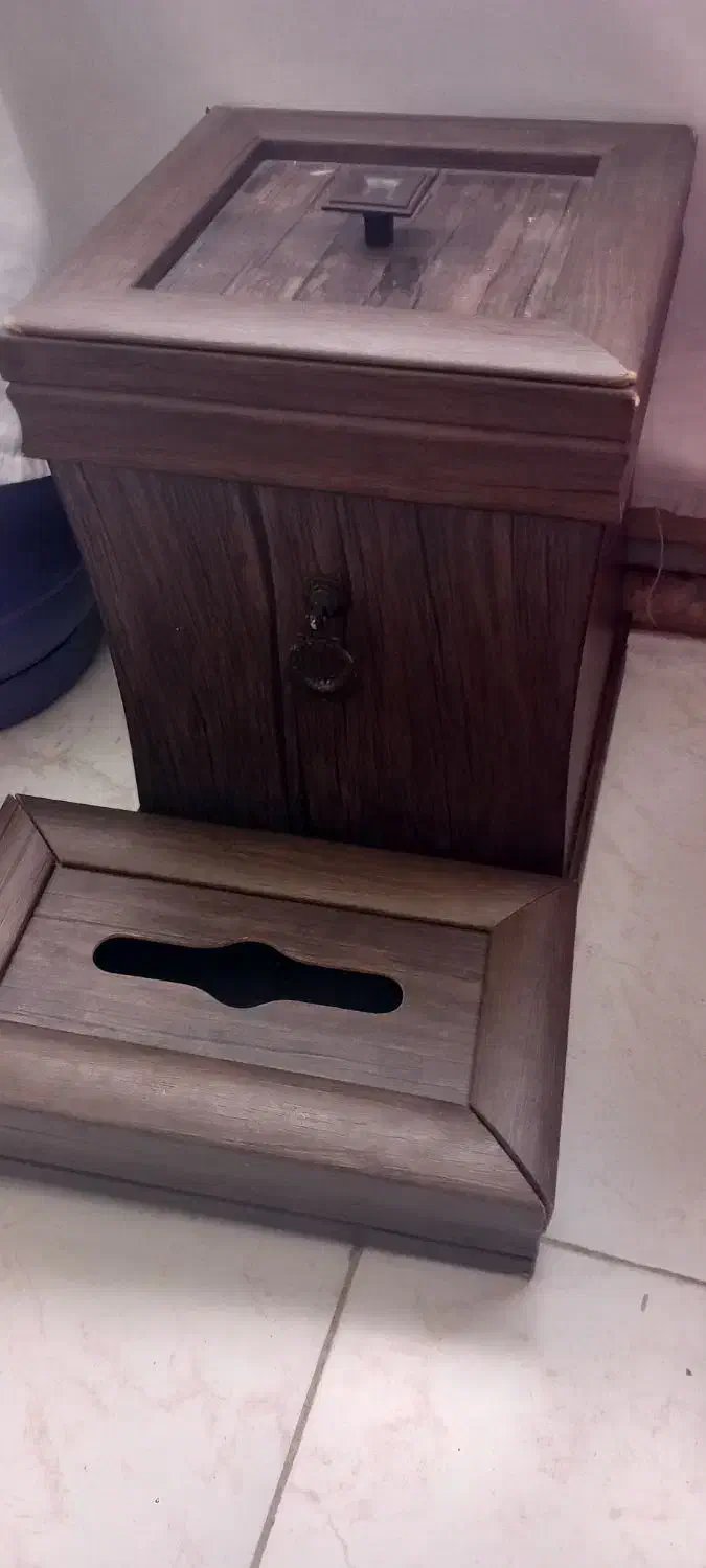 سطل وجادستمال کنارسالنی|صنایع دستی و سایر لوازم تزئینی|کرج, بنیاد|دیوار