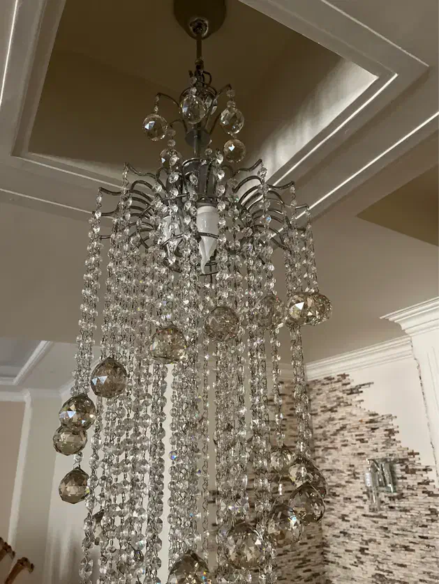 لوستر بلند|لوستر و چراغ آویز|کرج, عظیمیه|دیوار