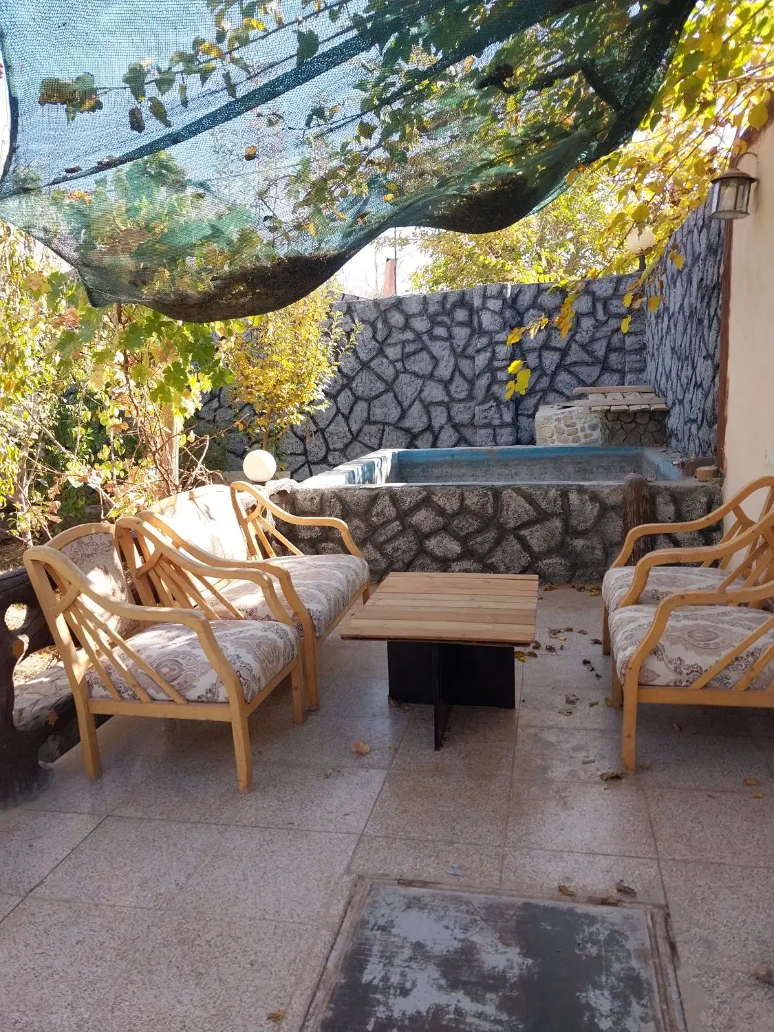 اجاره روزانه خانه ویلا باغ سانیج|اجارهٔ کوتاه‌مدت ویلا و باغ|تفت, |دیوار