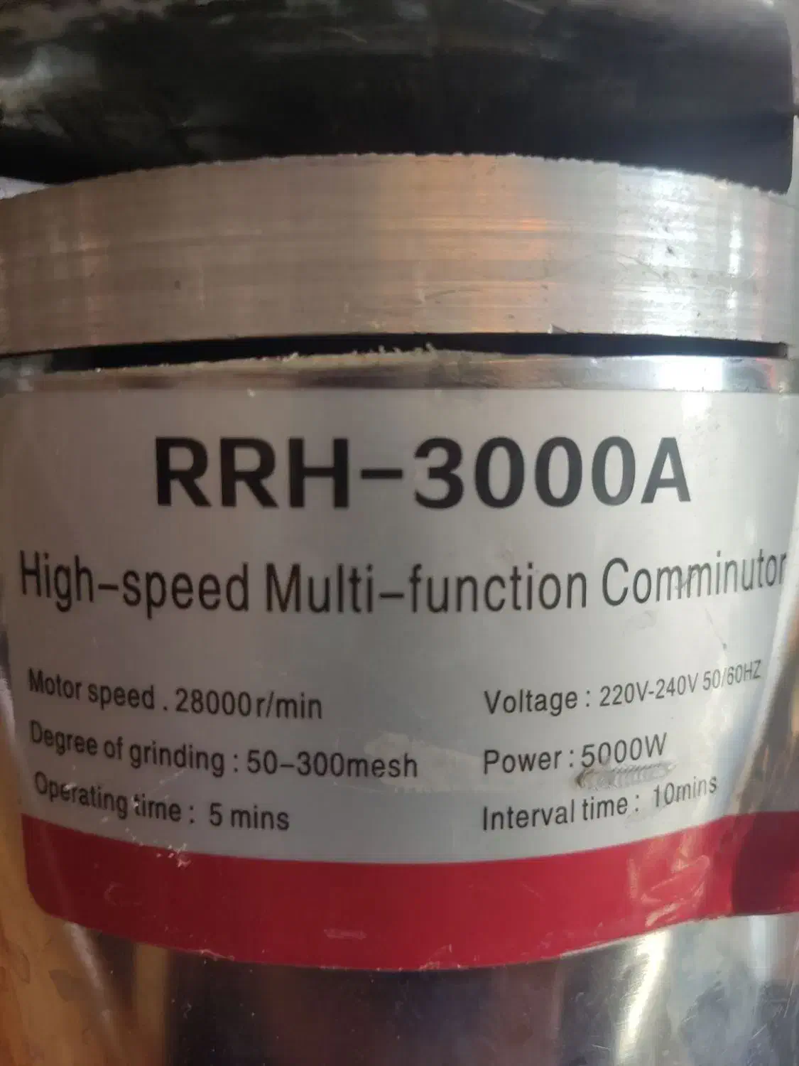 دستگاه آسیاب ۳ کیلویی موتور کره‌ای پرقدرت|خردکن، آسیاب، غذاساز|تهران, خاک سفید|دیوار