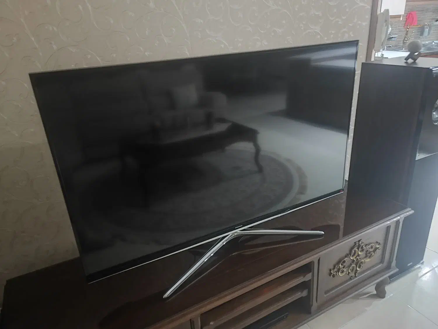 تلویزیون ال ای دی سامسونگ هوشمند ۴۸ اینچ|تلویزیون و پروژکتور|کرج, دهقان ویلا|دیوار