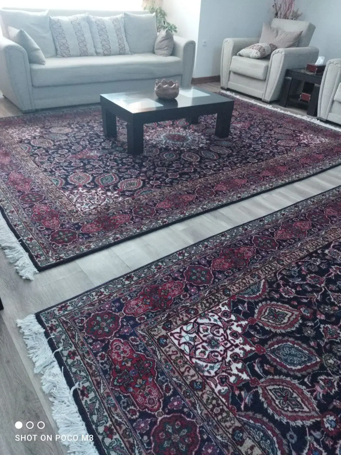 یک جفت فرش دستباف  ۹ متری تبریز|فرش|اهواز, کوی ملی راه|دیوار