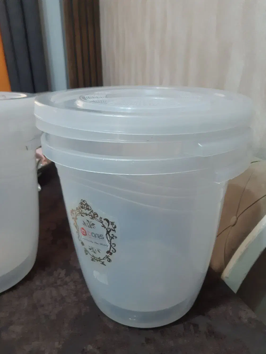 سطل درب دار و دبه درجه ۱|ظروف نگهدارنده، پلاستیکی، یکبارمصرف|رشت, شهرک صبا|دیوار