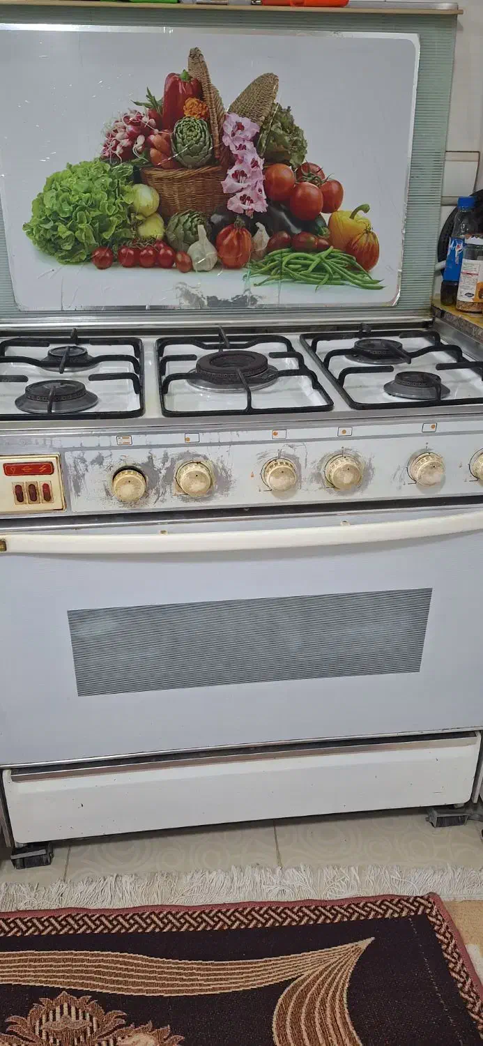 فر گاز ۵شعله|اجاق گاز و لوازم برقی پخت‌وپز|سیرجان, |دیوار