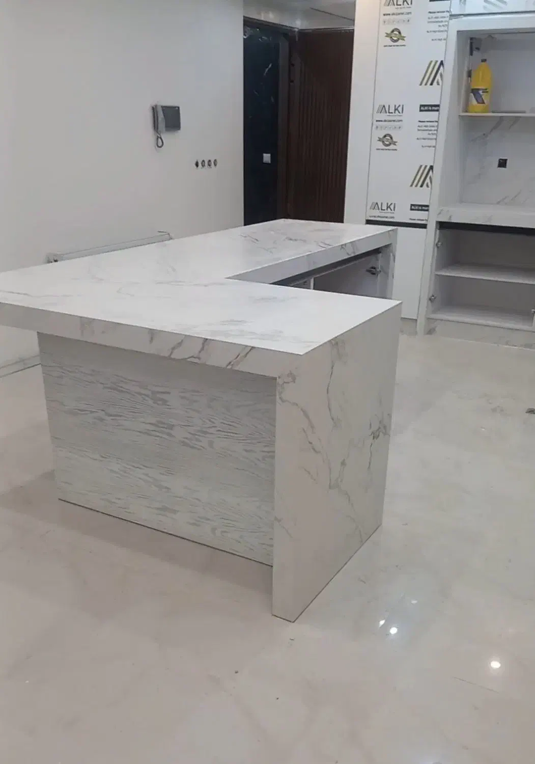 صفحه کابینت سرامیکی و سنگ|مصالح و تجهیزات ساختمان|لنجان, |دیوار