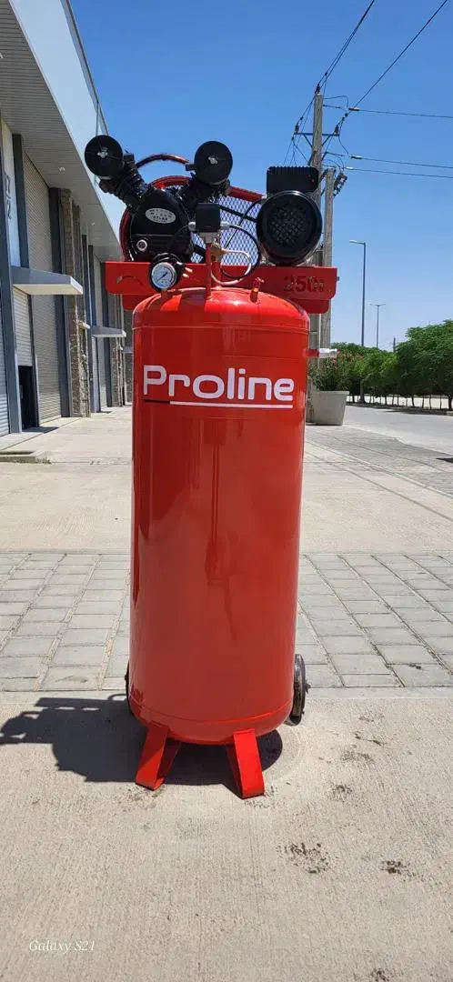 پمپ باد کمپرسور ۲۵۰لیتری ۲سیلندر خورجینی (گارانتی)|ابزارآلات|شهرکرد, |دیوار