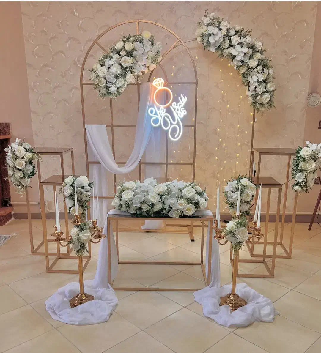 اجاره استندتولد،صندلی،میز،گل ارایی مراسم عقد|خدمات پذیرایی، مراسم|اسلامشهر, شهرک واوان|دیوار