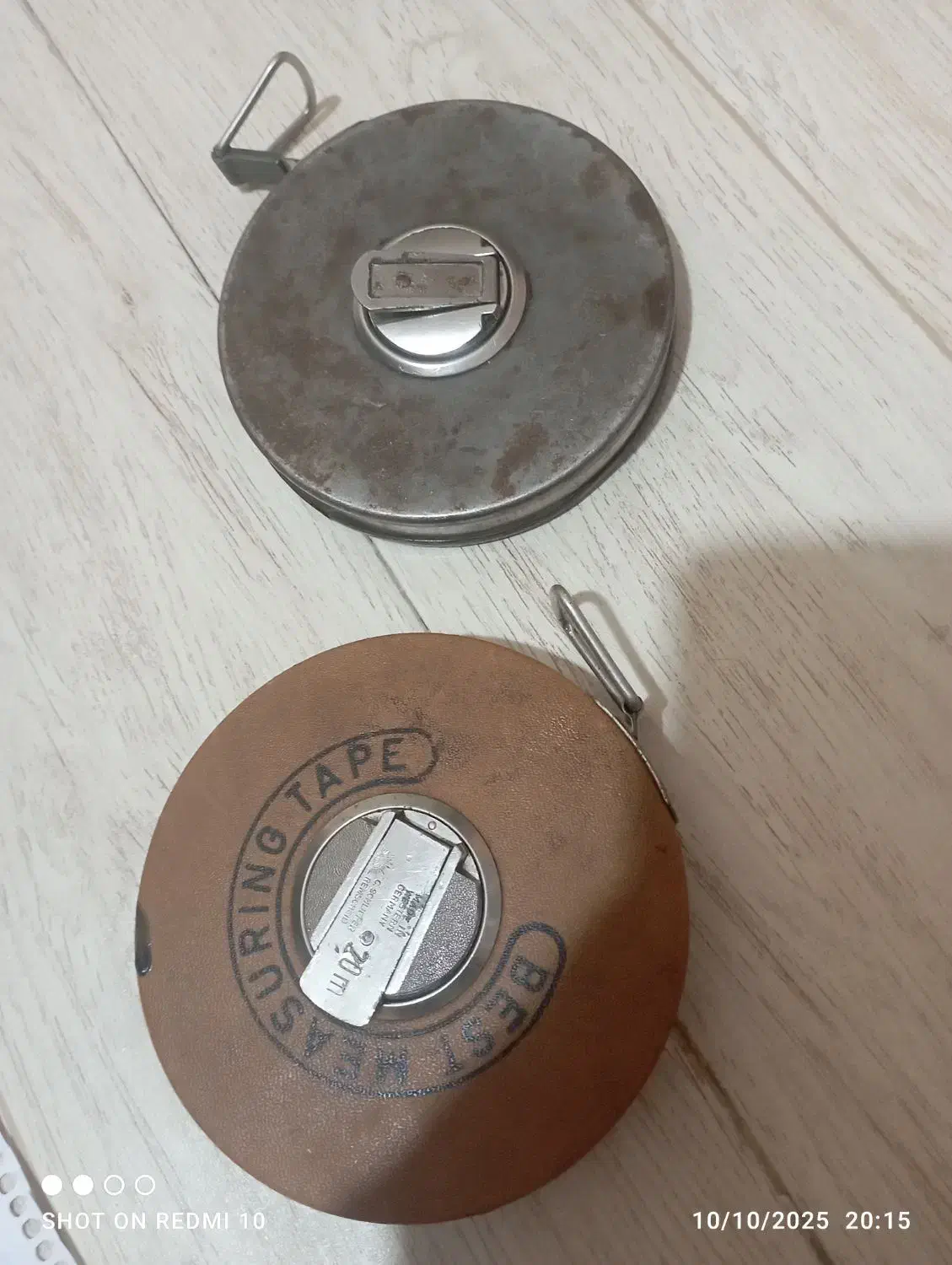 متر نواری قدیمی آلمانی اصل|کلکسیون اشیاء عتیقه|کرمانشاه, |دیوار