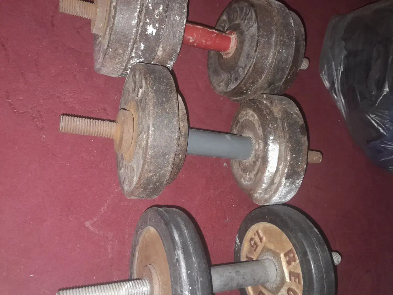 دمبل وزنه|تجهیزات ورزشی|مسجد سلیمان, |دیوار