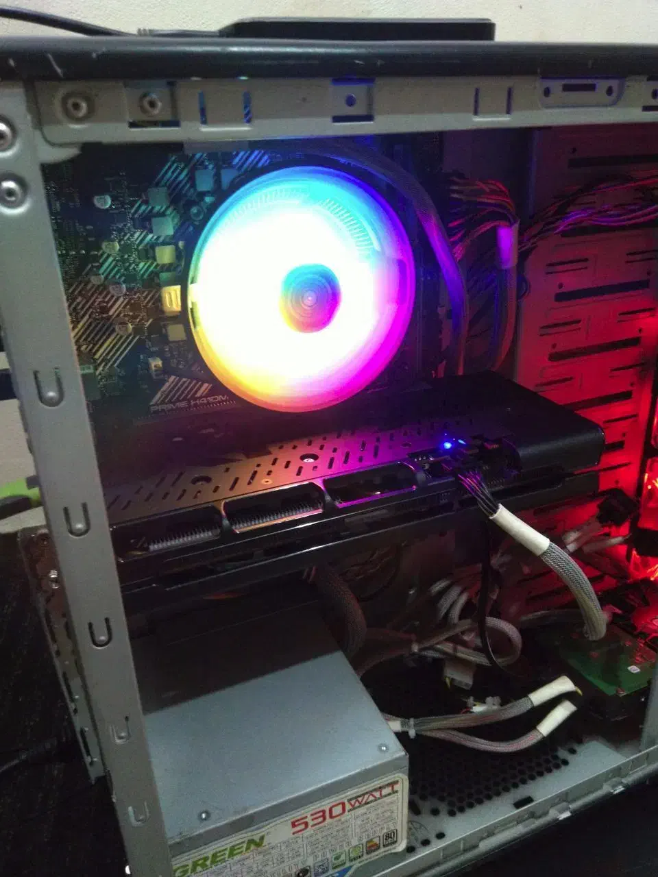 کامپیوتر کیس گیمینگ قوی (فقط کیس)|رایانه رومیزی|آمل, |دیوار