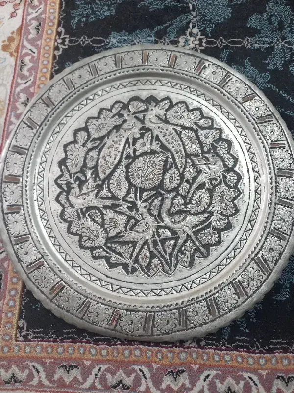 ظرف مسی|کلکسیون اشیاء عتیقه|شیراز, مسلم|دیوار