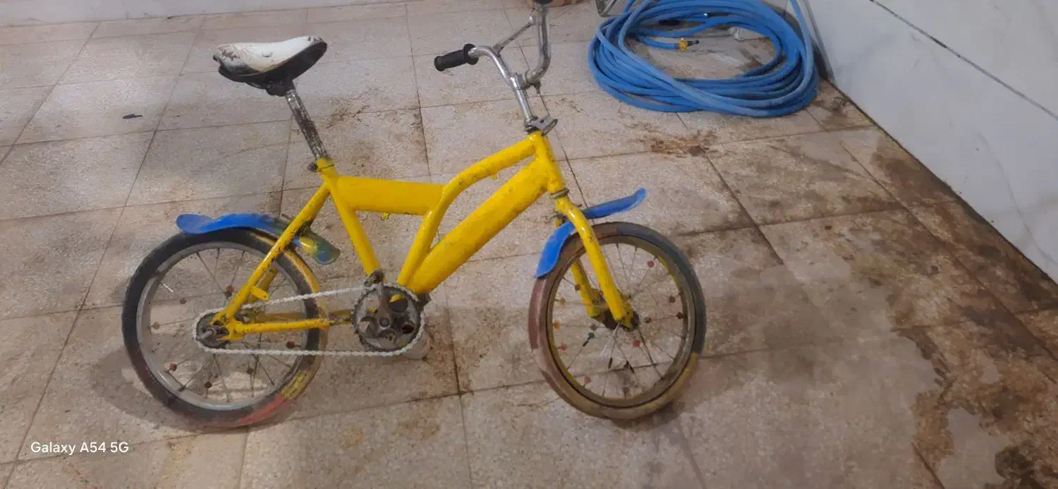 دوچرخه 16|دوچرخه، اسکیت، اسکوتر|تربت جام, باغ سنگان سفلی|دیوار