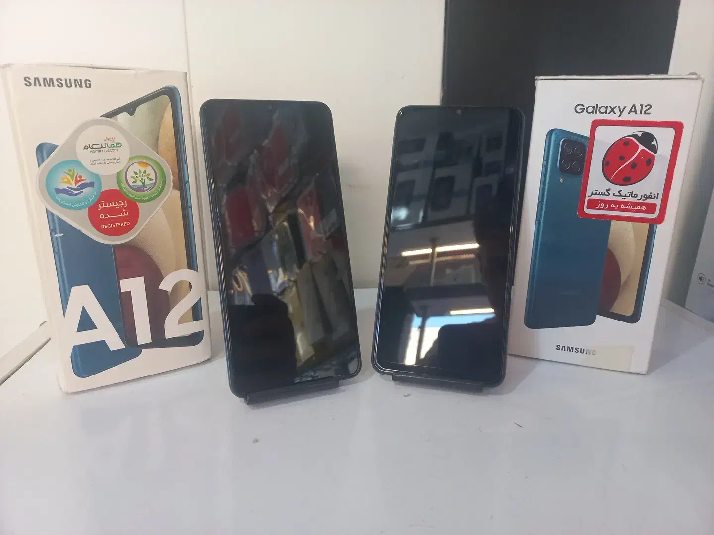 سامسونگa12حافظه۶۴رام۴ سالم و باحق تست|موبایل|اراک, |دیوار