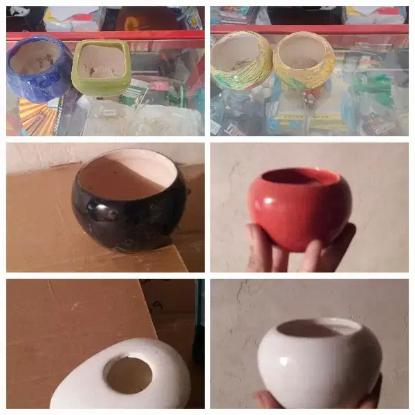 گلدان سفال|گل مصنوعی|بیرجند, |دیوار