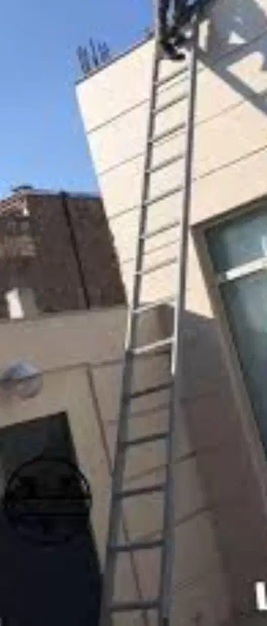 پله کان آهنی قوطی  قوطی ۲در۲|ابزارآلات|رامهرمز, |دیوار