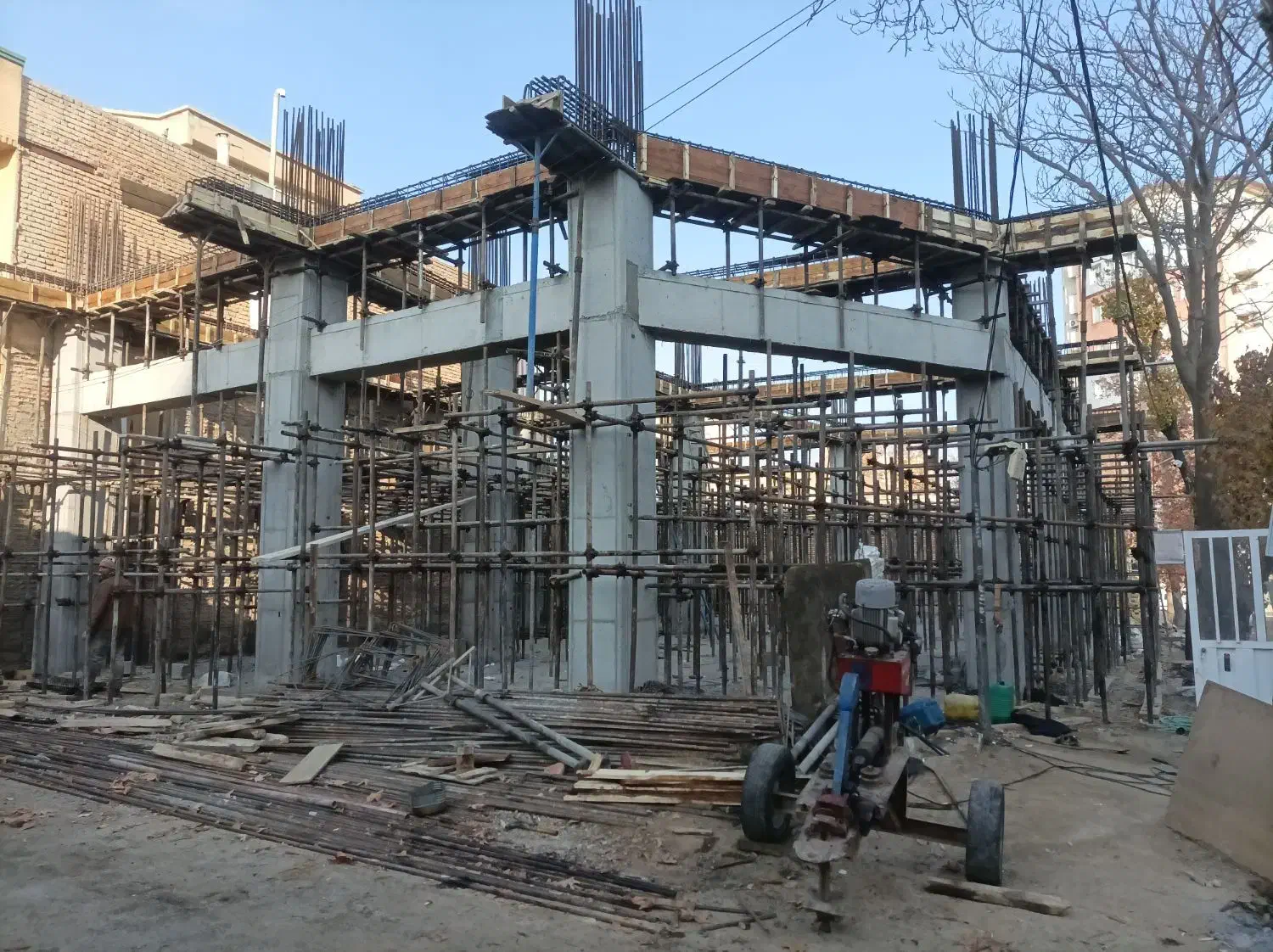 نصب داربست فلزی|خدمات پیشه و مهارت|ارومیه, |دیوار