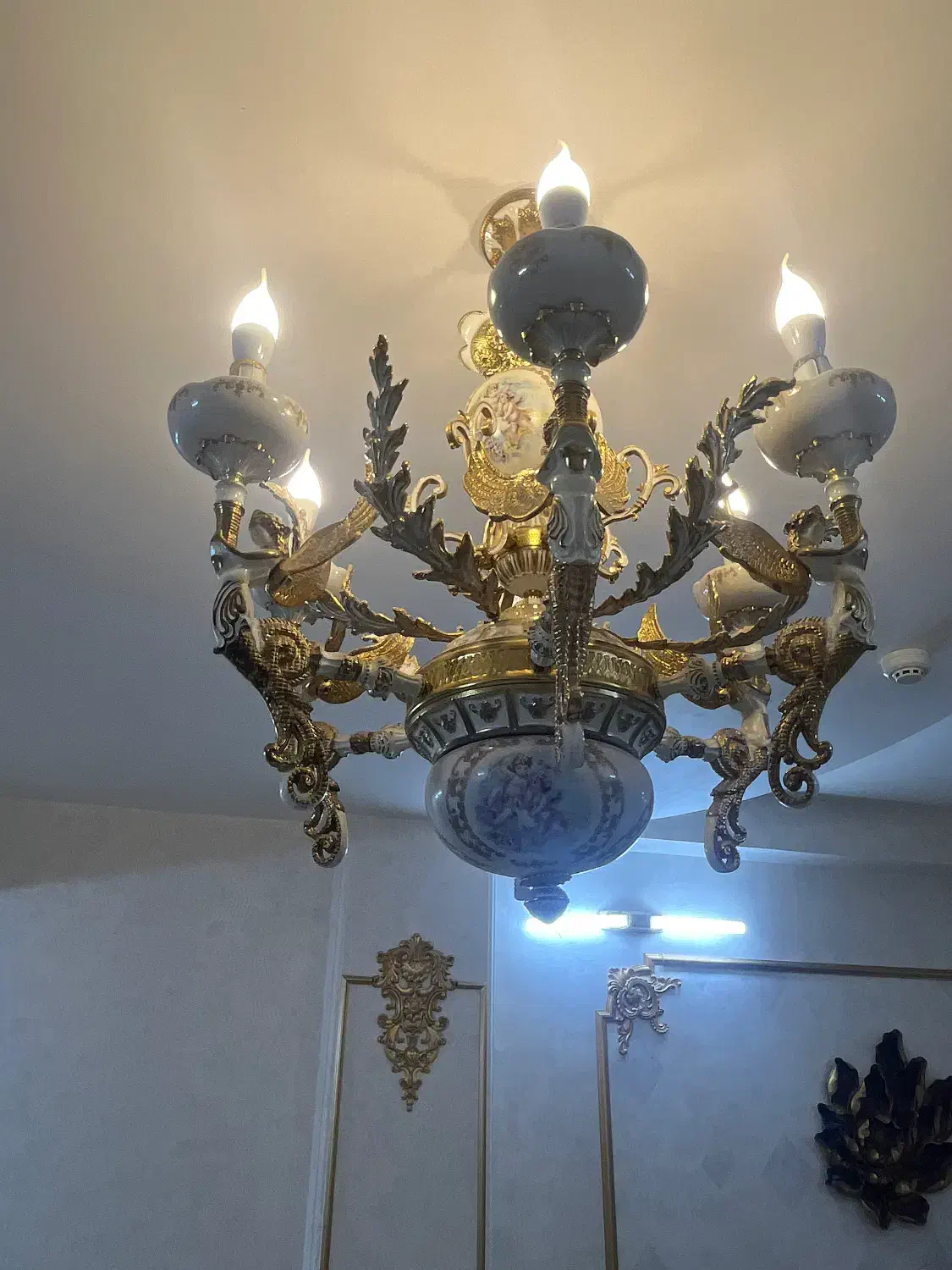 لوستر نو نو|لوستر و چراغ آویز|قم, انسجام|دیوار