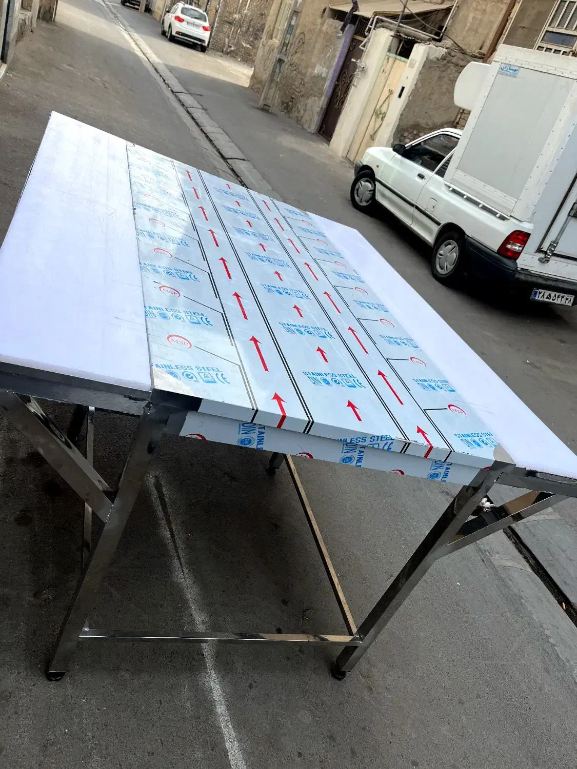 میز استیل|فروشگاه و مغازه|کرج, خرمدشت|دیوار