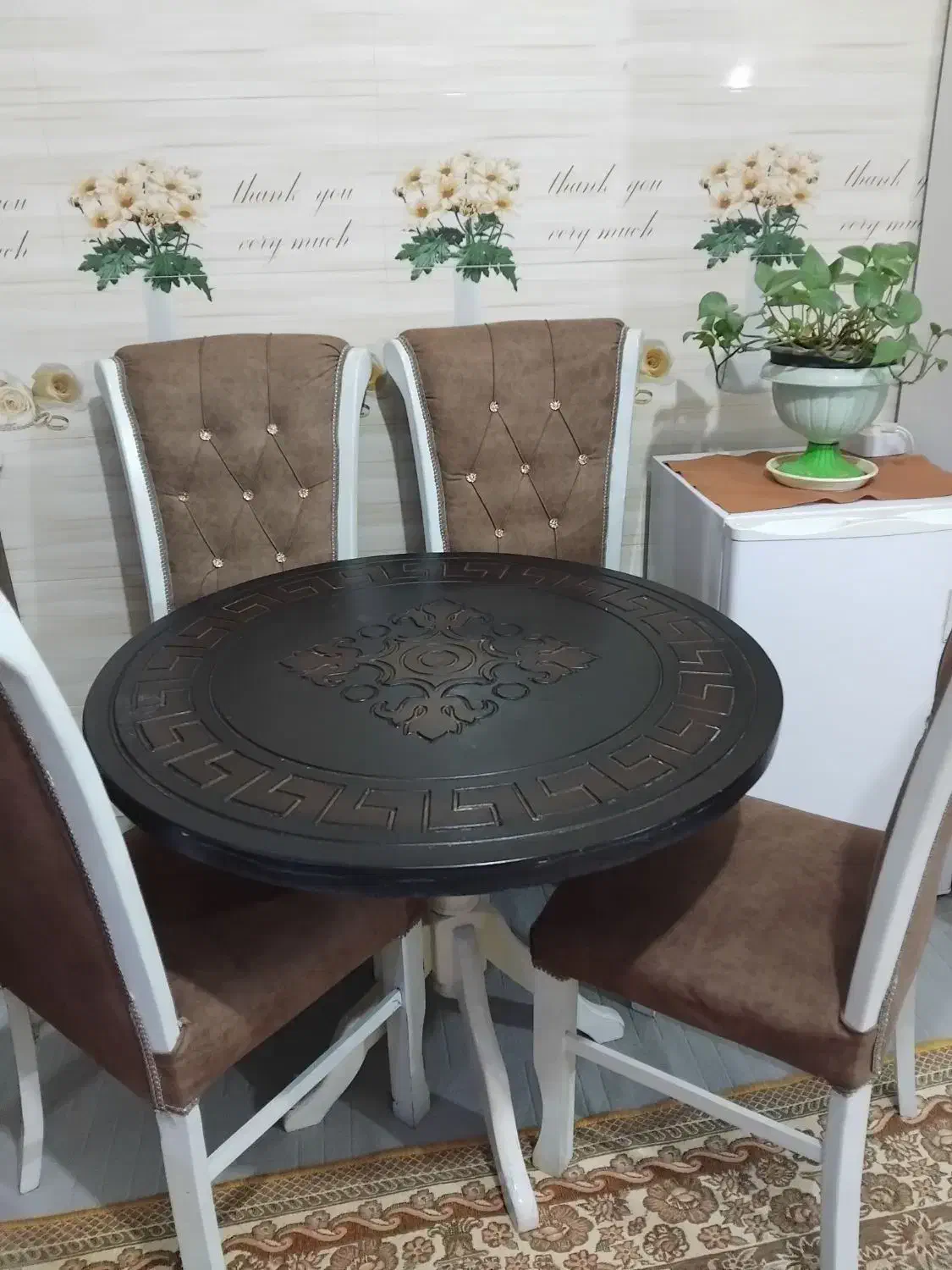 میزوصندلی نهارخوری|میز و صندلی غذاخوری|قم, باغ شریفی|دیوار