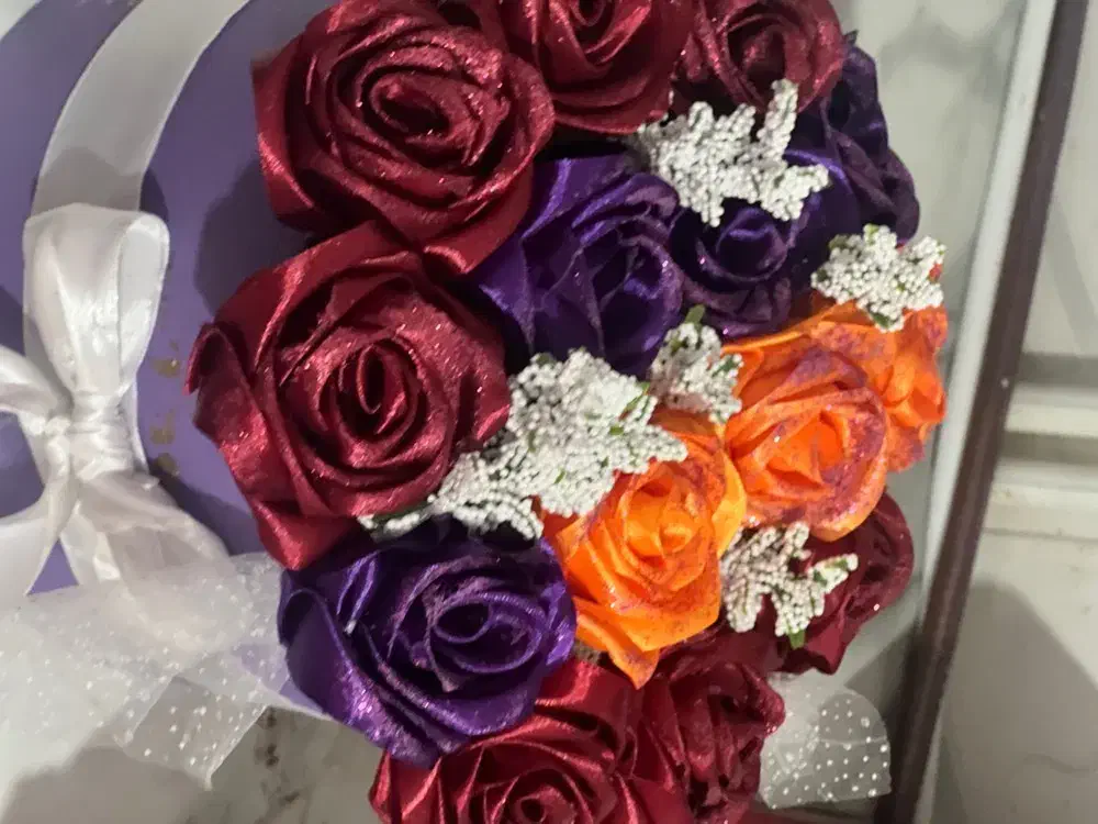 گل شب یلدا|گل مصنوعی|اهر, |دیوار