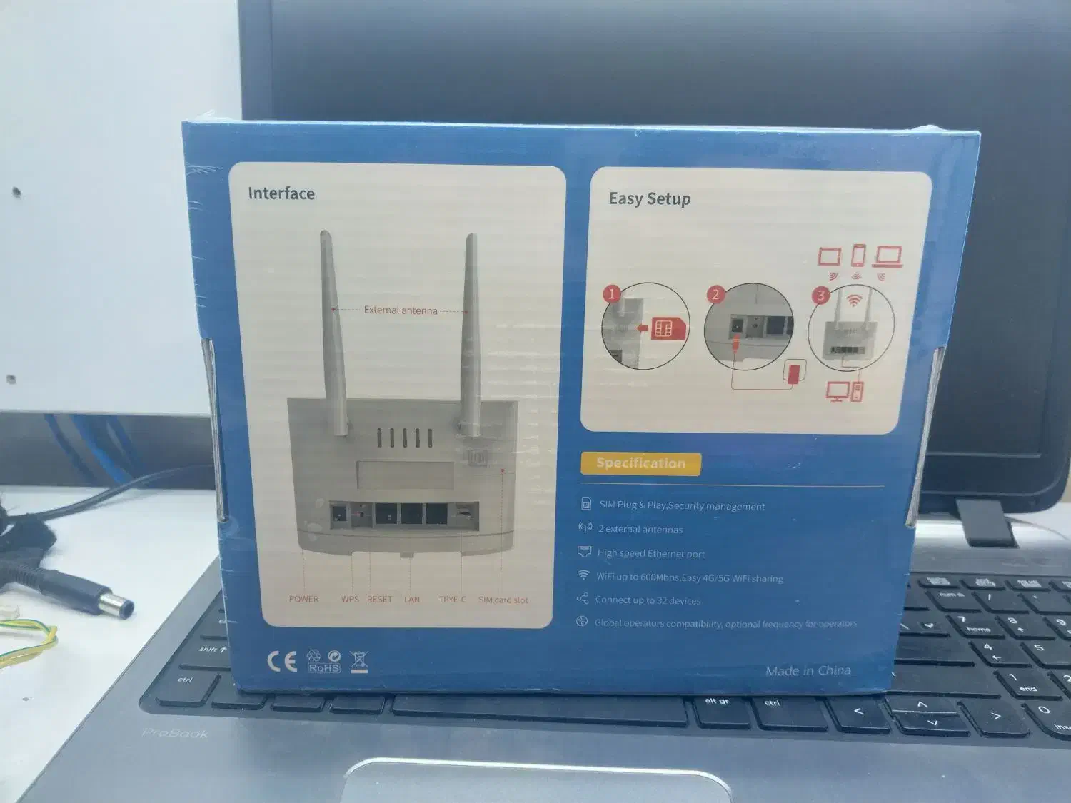 مودم سیم کارتی سه پورت مدل B818|مودم و تجهیزات شبکه|پارسآباد, |دیوار