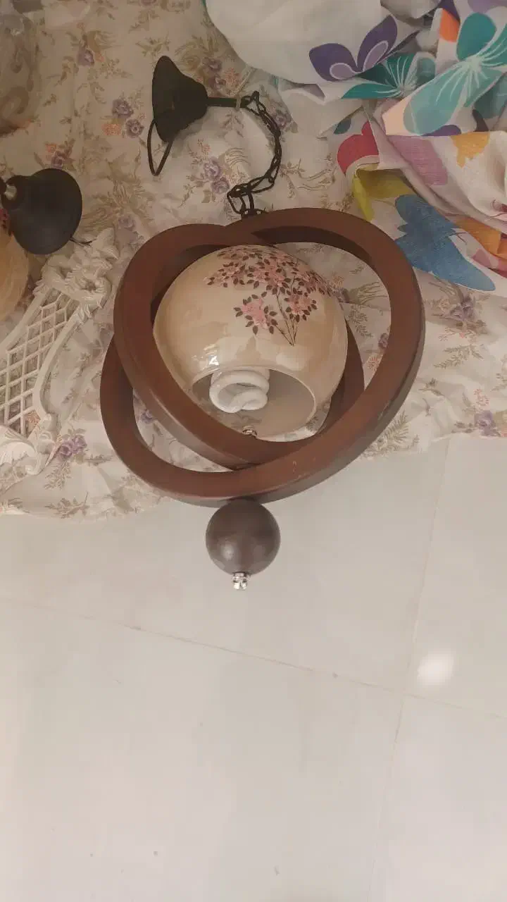 لوستر|لوستر و چراغ آویز|ساوه, |دیوار