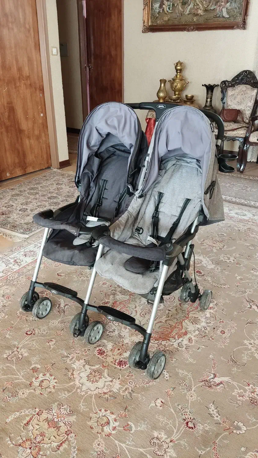 کالسکه دوقلو جیوبی (geoby)|کالسکه و لوازم جانبی|کرمانشاه, |دیوار