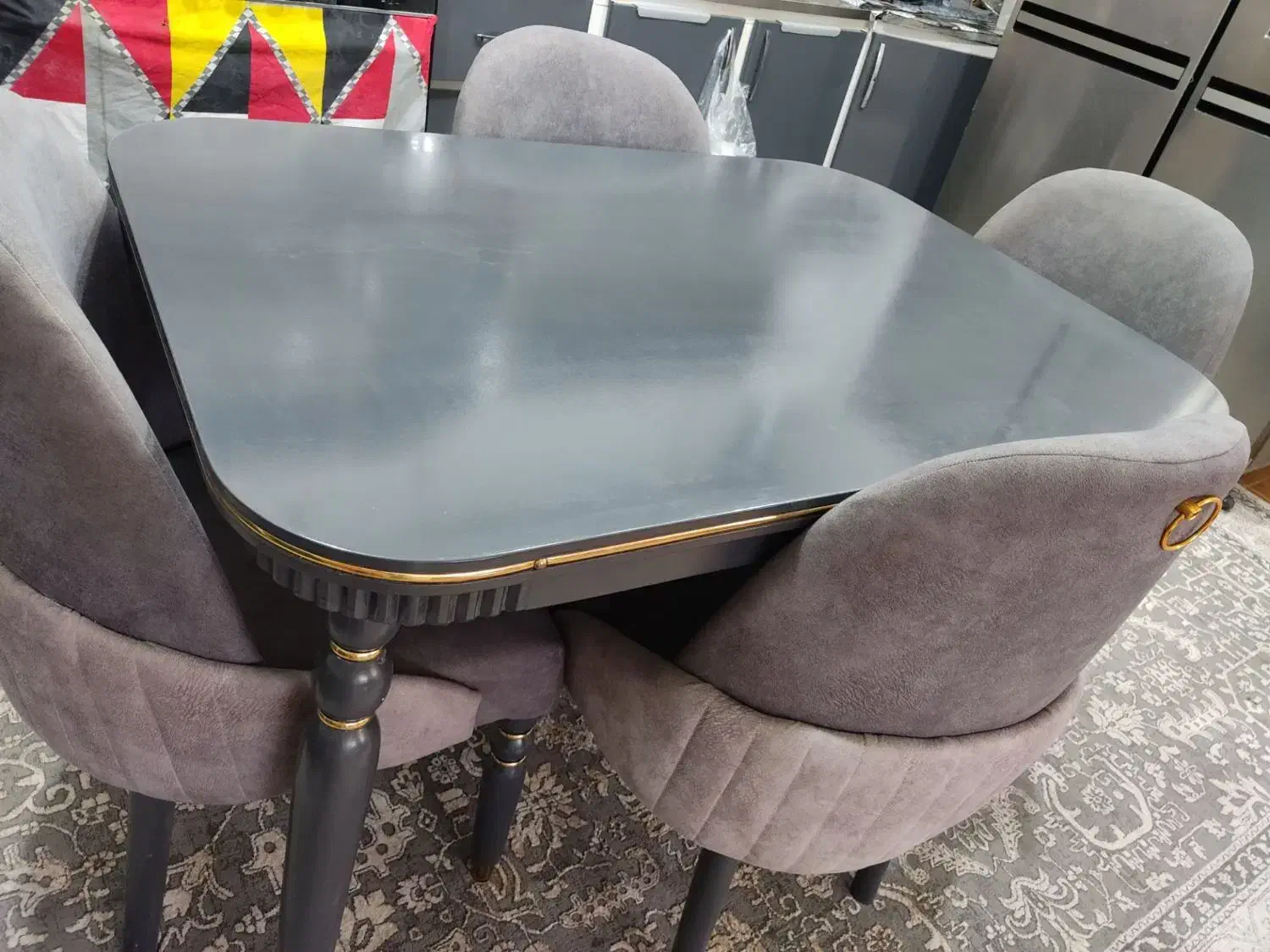 میز ناهار خوری|میز و صندلی غذاخوری|کیار, |دیوار