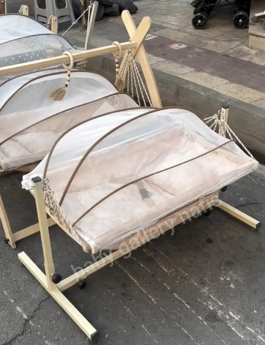 گهواره سنتی نوزاد مدل سلواتخت کنار مادر مدل سلوا|تخت و صندلی بچه|تبریز, |دیوار