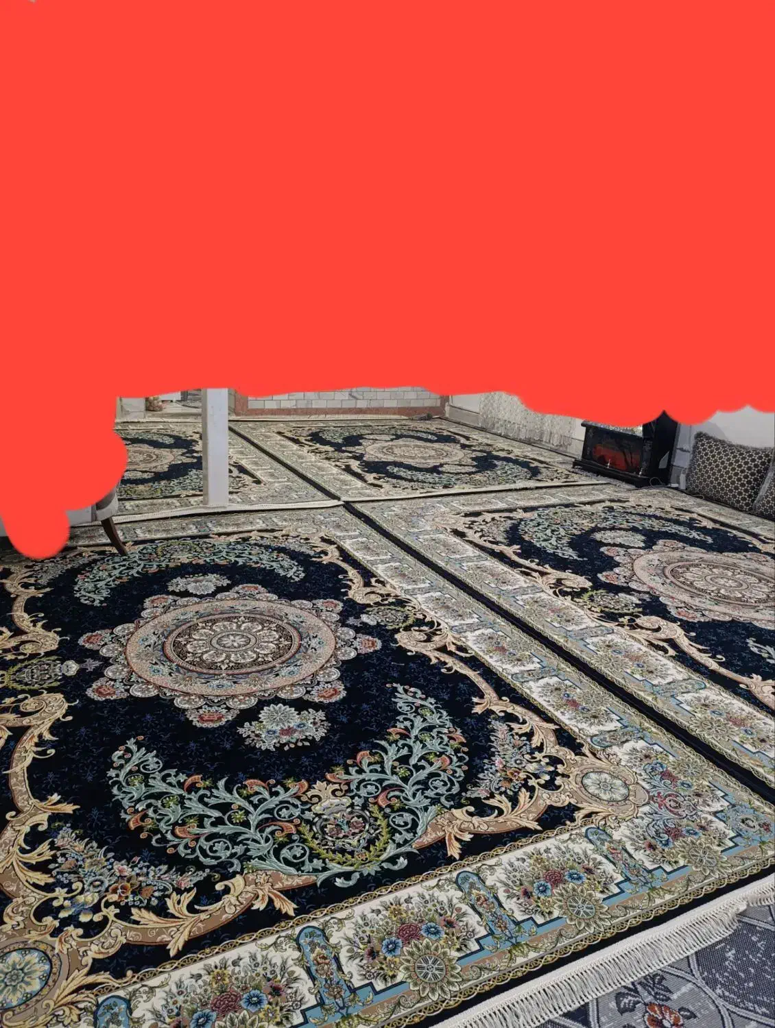 فرش|فرش|فشاپویه, |دیوار